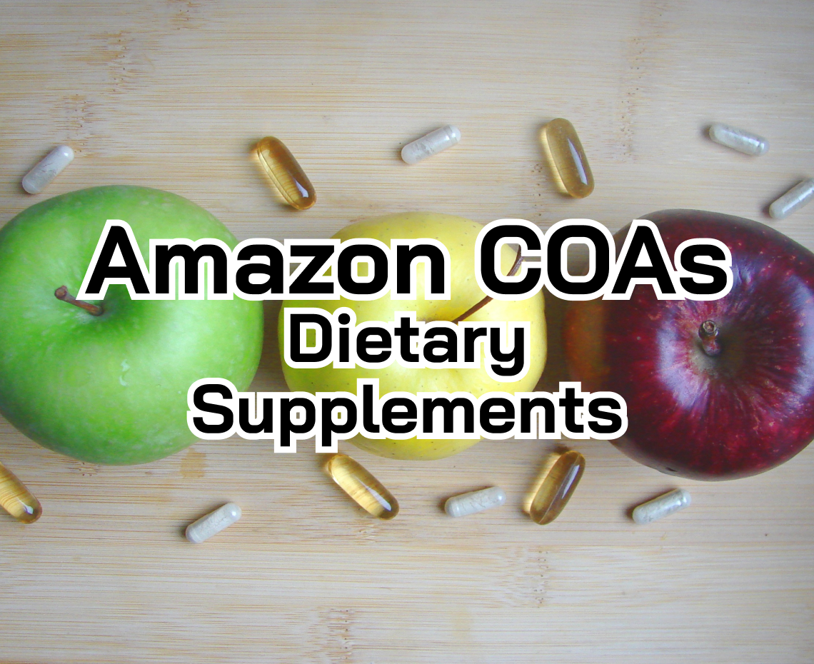 Guide to Amazon's Dietary Supplement COA Requirements